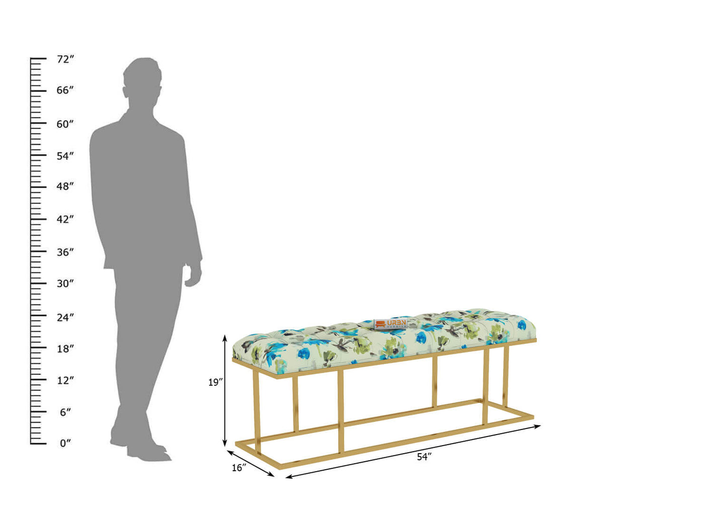 Juno Bench - Urbnfurnish