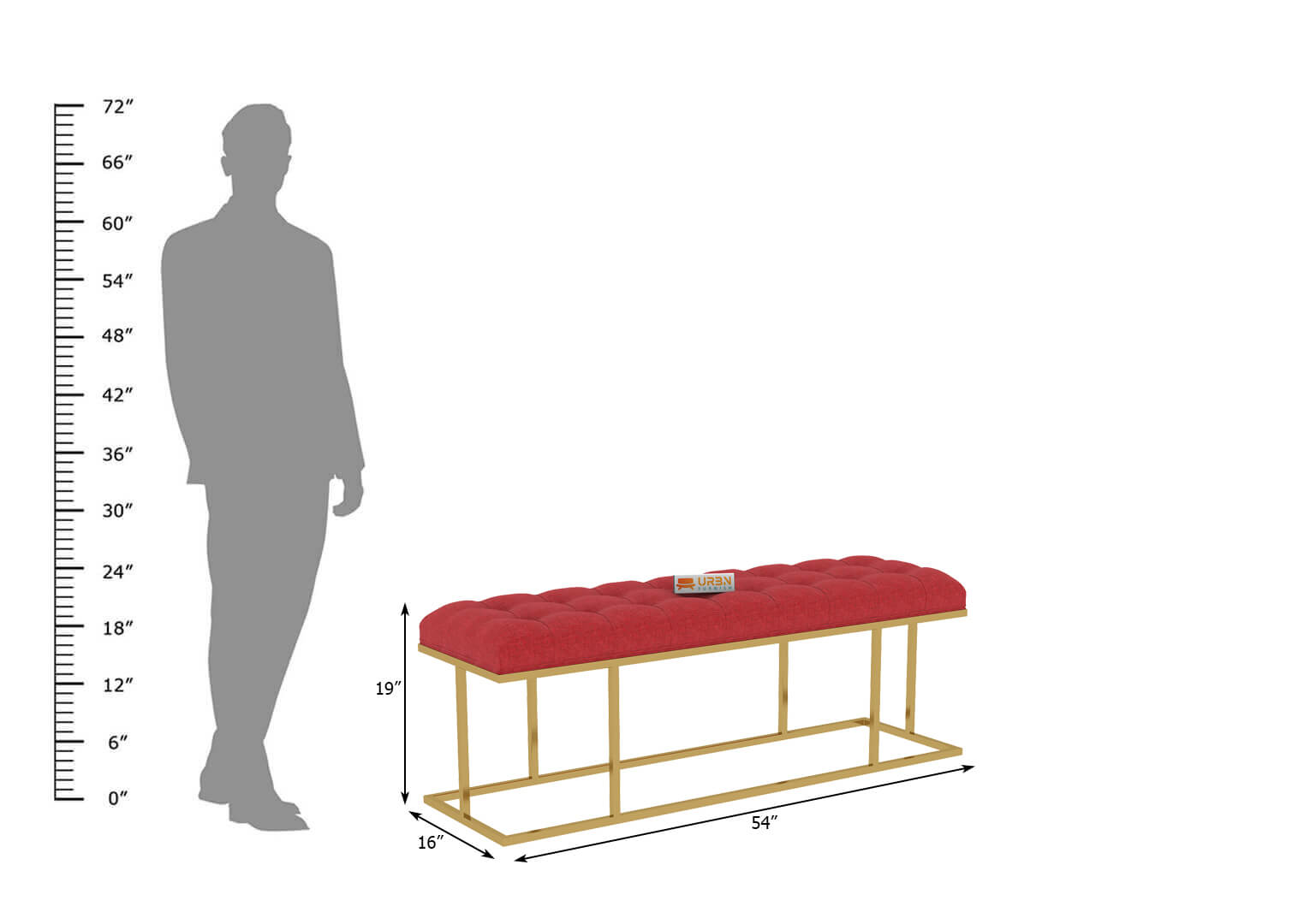 Juno Bench - Urbnfurnish
