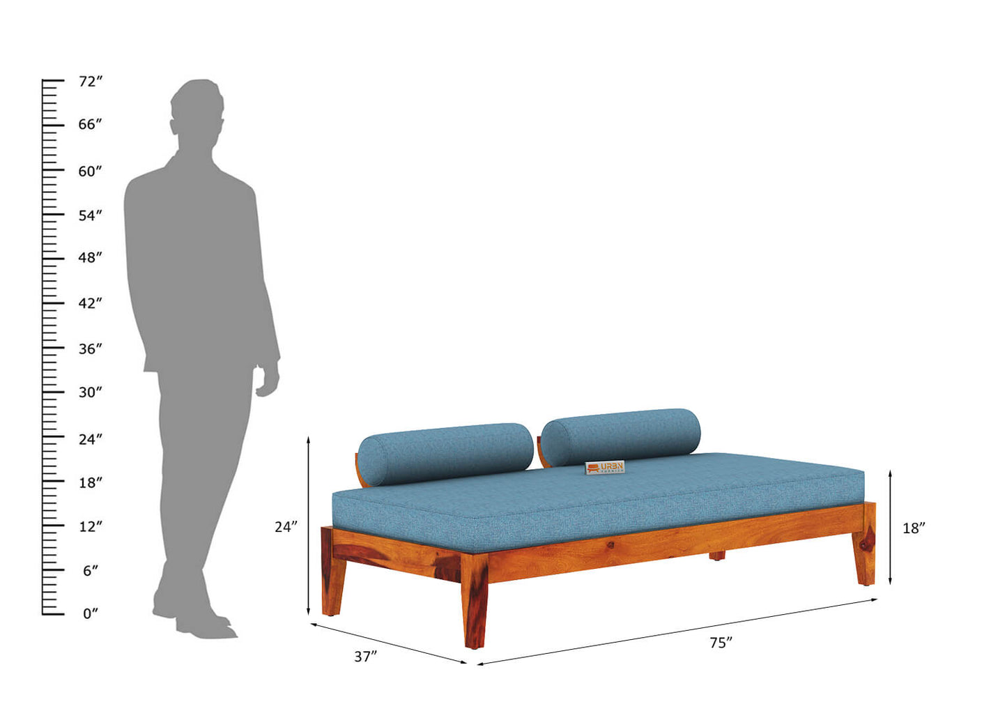 Junoesque Divan - Urbnfurnish
