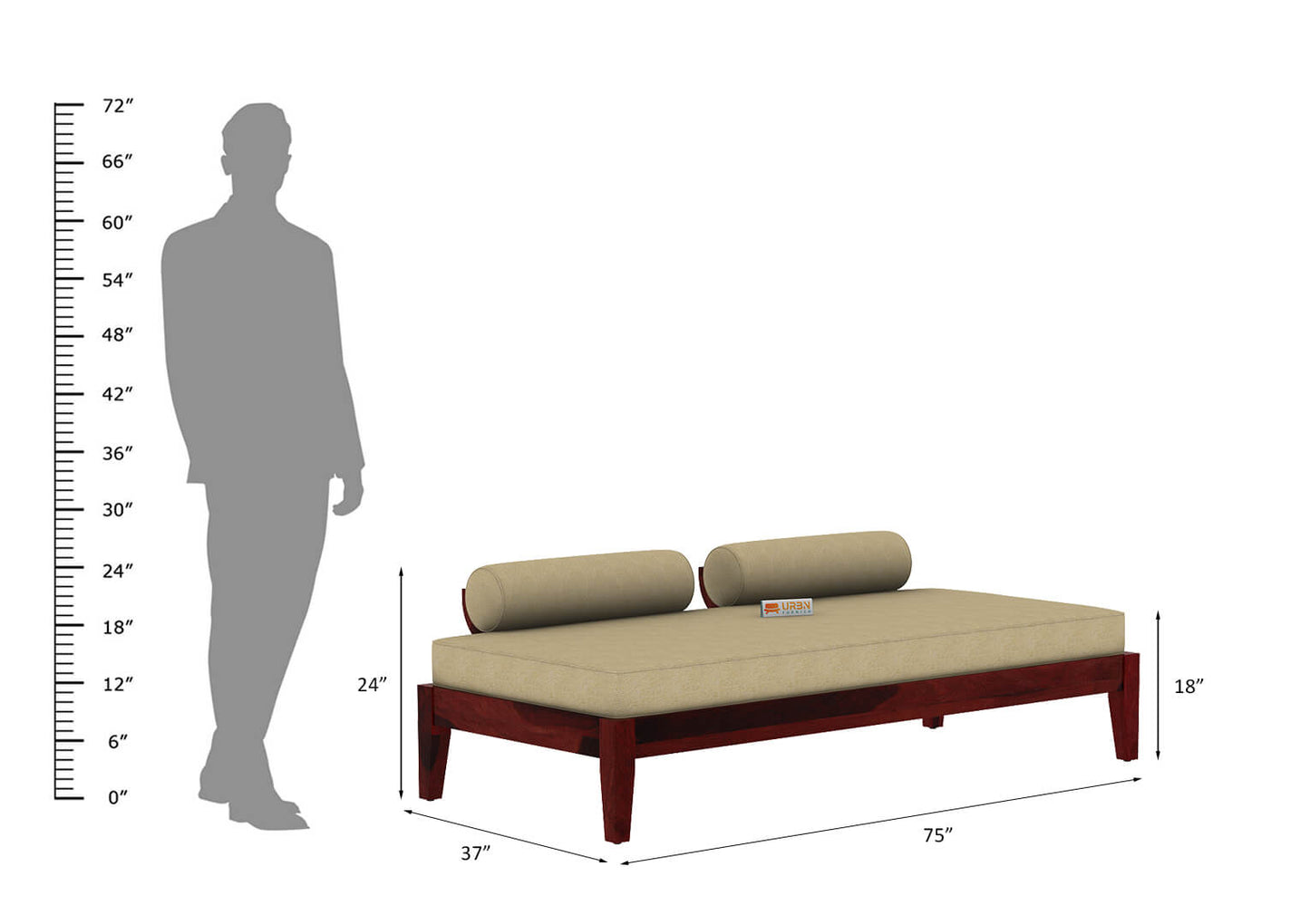 Junoesque Divan - Urbnfurnish