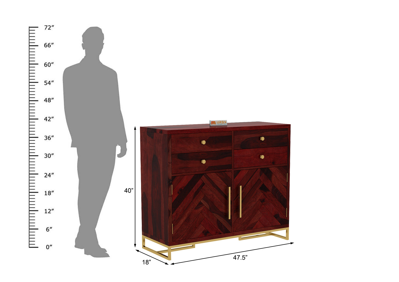 Kalinaw Chest Of Drawer - Urbnfurnish