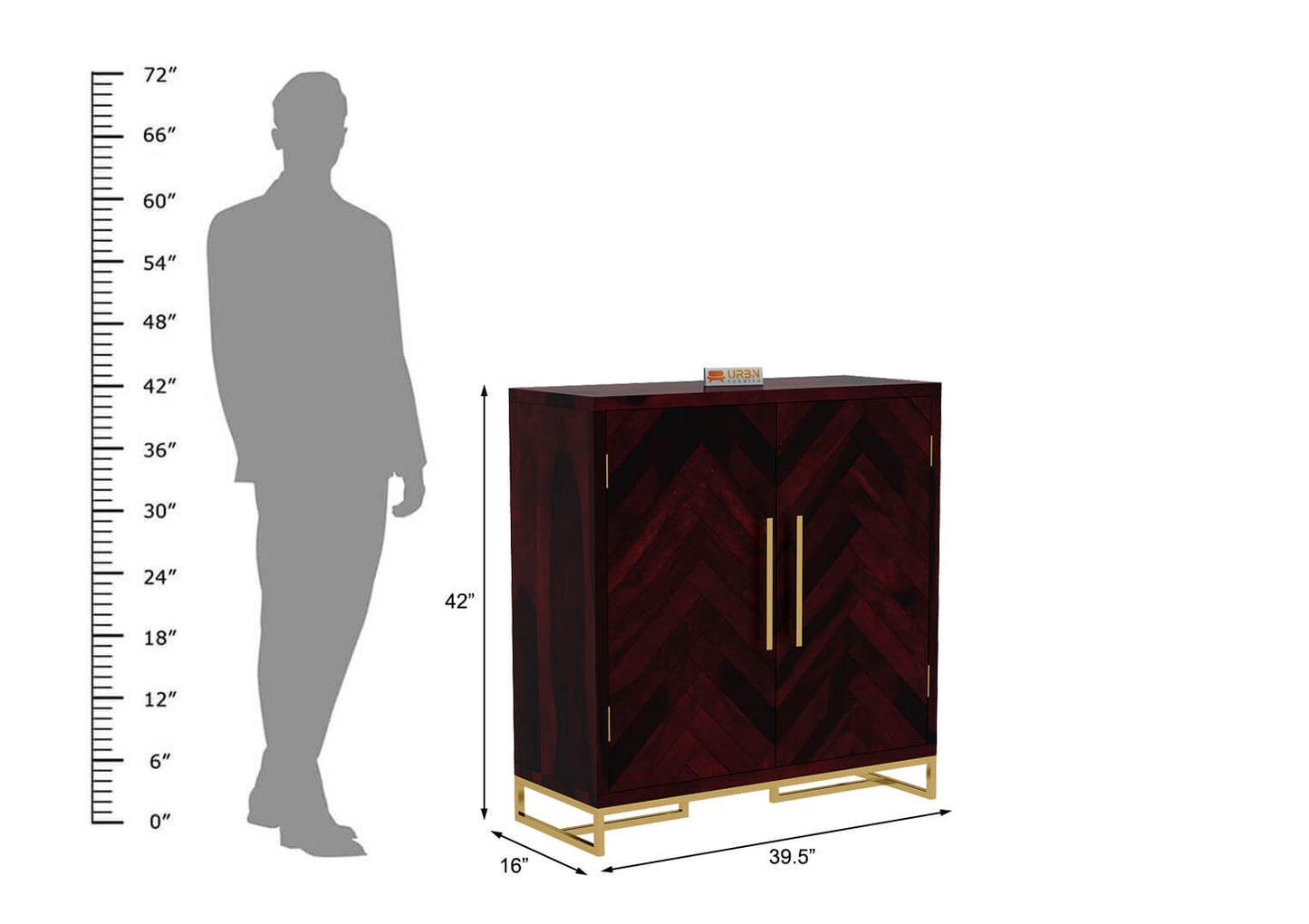 Kalinaw Shoe Rack - Urbnfurnish