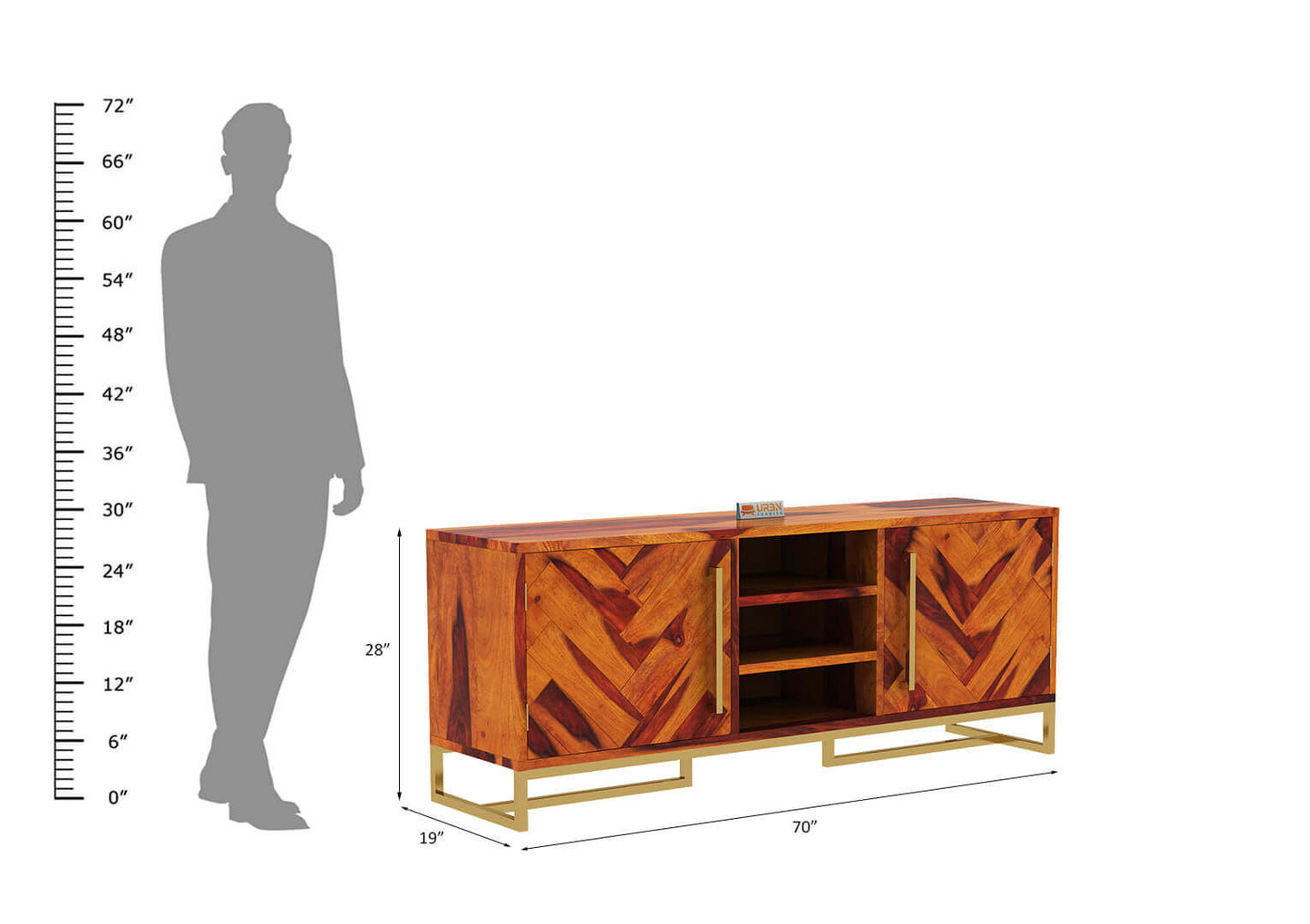 Kalinaw Tv Unit - Urbnfurnish