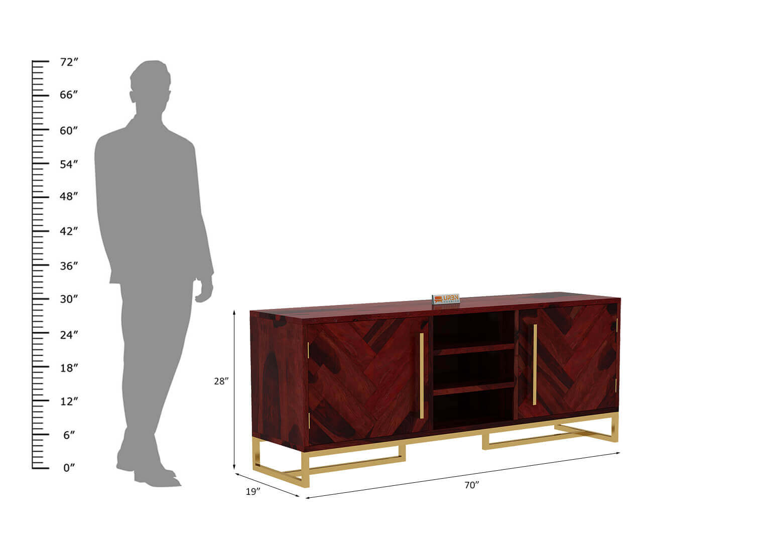 Kalinaw Tv Unit - Urbnfurnish