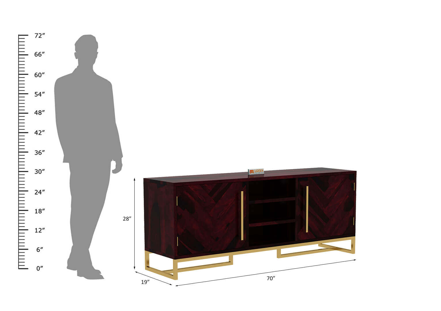 Kalinaw Tv Unit - Urbnfurnish