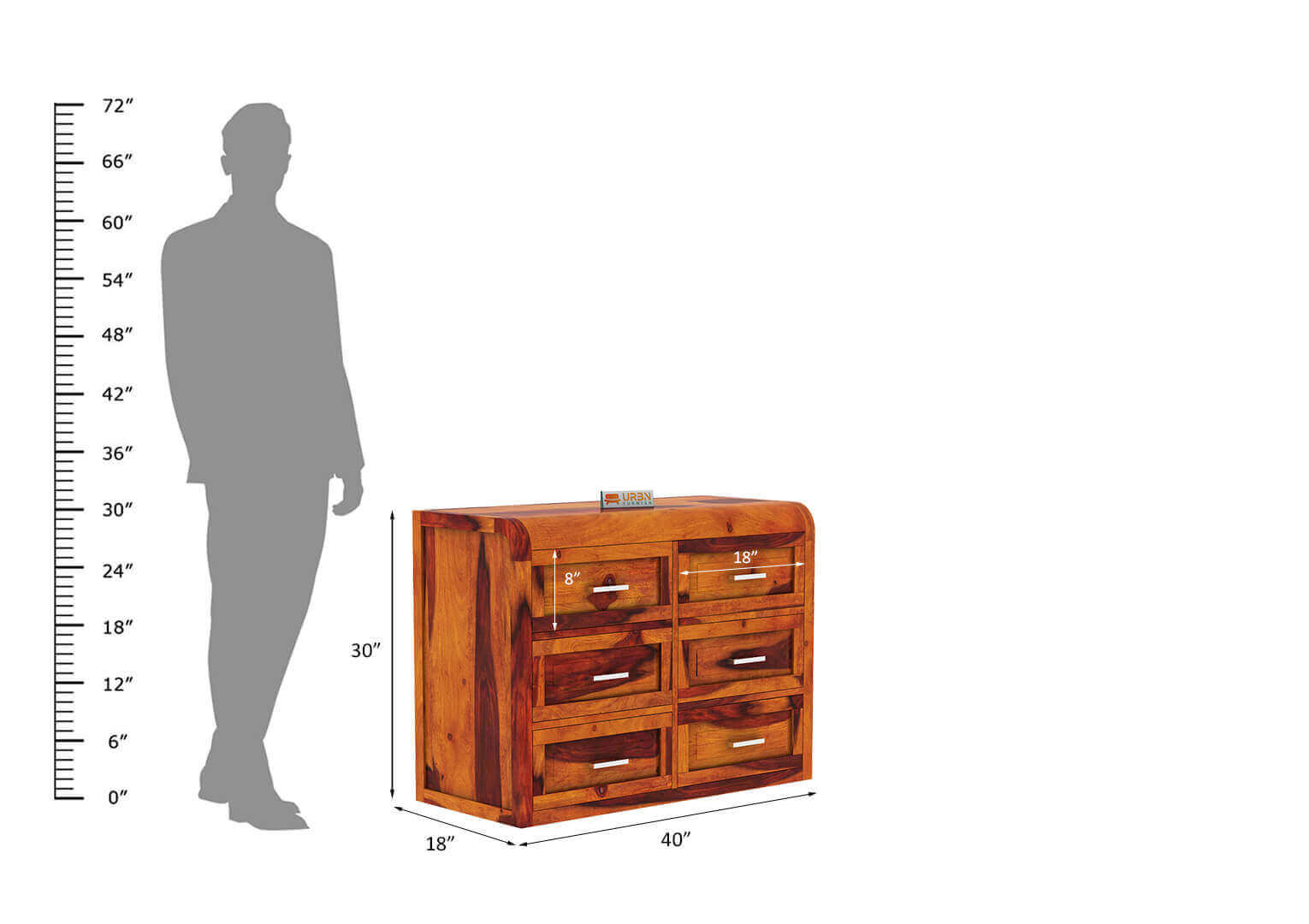 Kilig Chest Of Drawer - Urbnfurnish