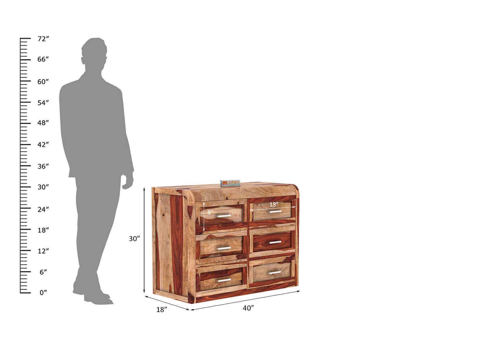 Kilig Chest Of Drawer - Urbnfurnish