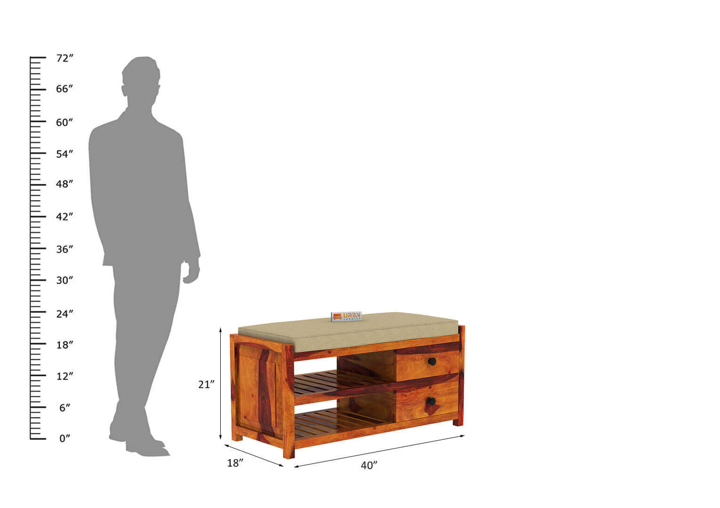 Knavery Shoe Rack - Urbnfurnish