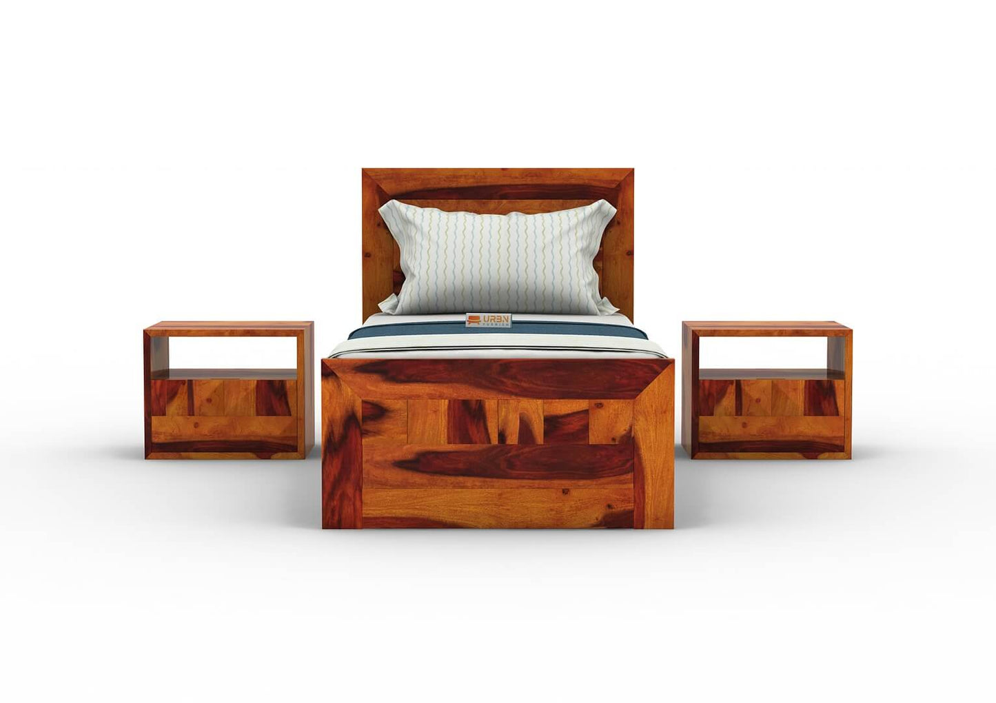 La-Amara-Single-Bed-Honey_2