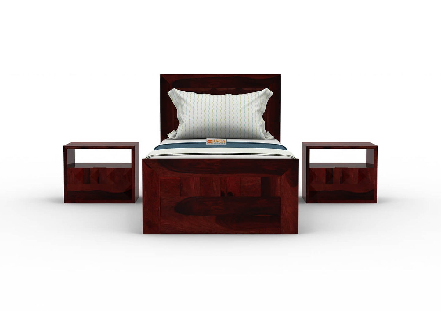 La-Amara-Single-Bed-With-Storage-Mahogany_2