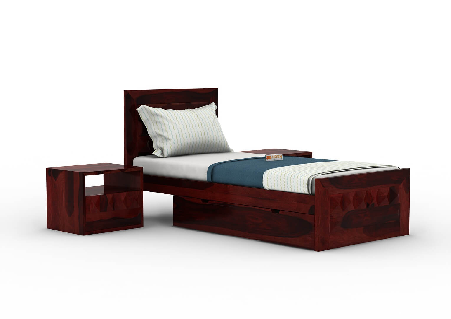 La-Amara-Single-Bed-With-Storage-Mahogany_3