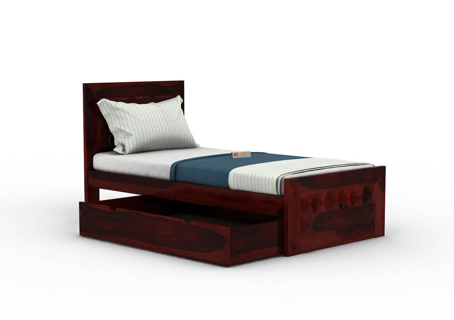 La-Amara-Single-Bed-With-Storage-Mahogany_7