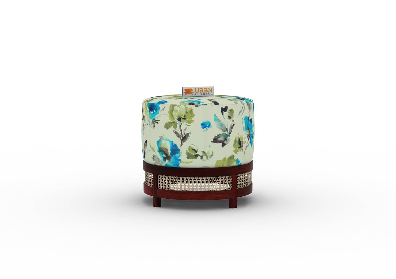 Lenika Stool (Printed Fabric) - Urbnfurnish