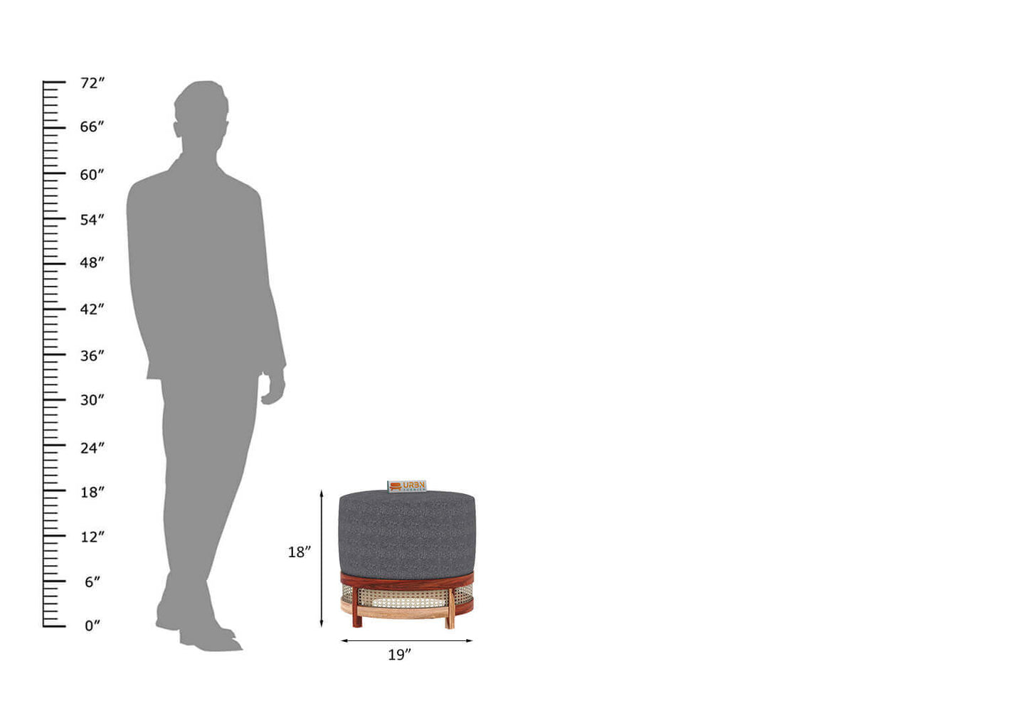 Lenika Stool - Urbnfurnish