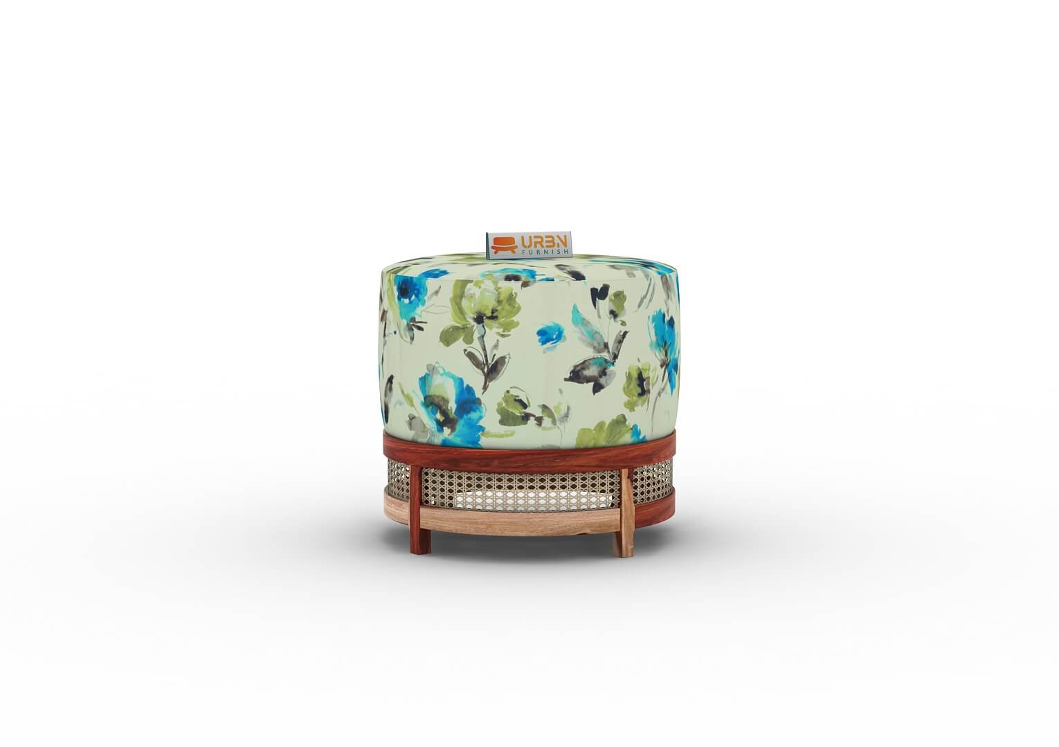 Lenika Stool (Printed Fabric) - Urbnfurnish