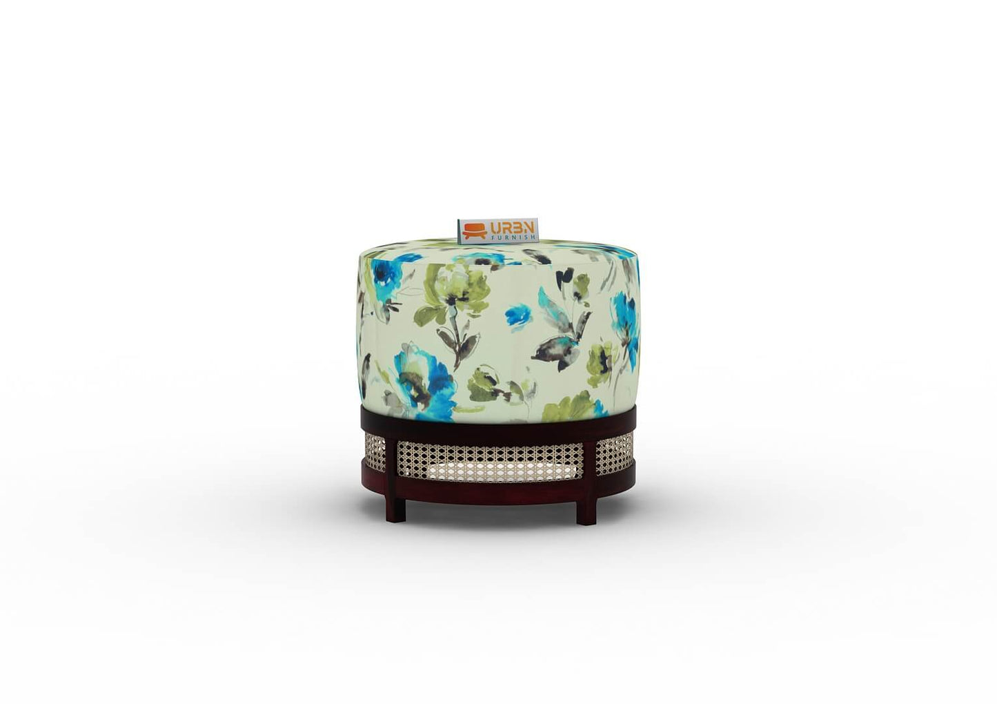 Lenika Stool (Printed Fabric) - Urbnfurnish