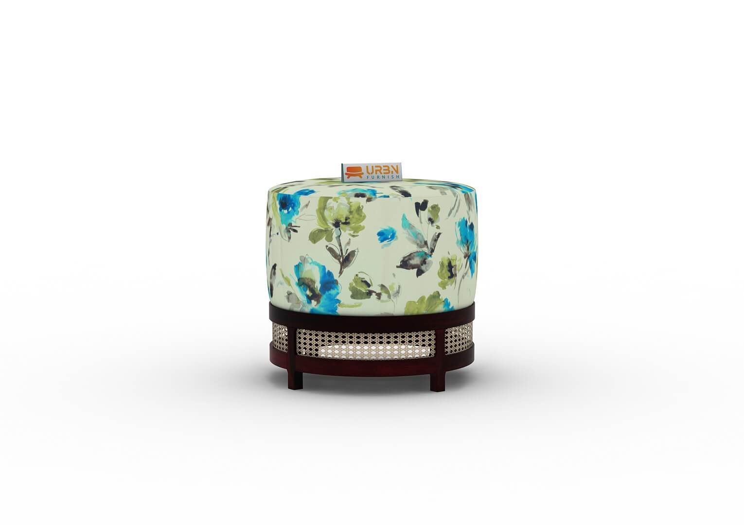 Lenika Stool (Printed Fabric) - Urbnfurnish