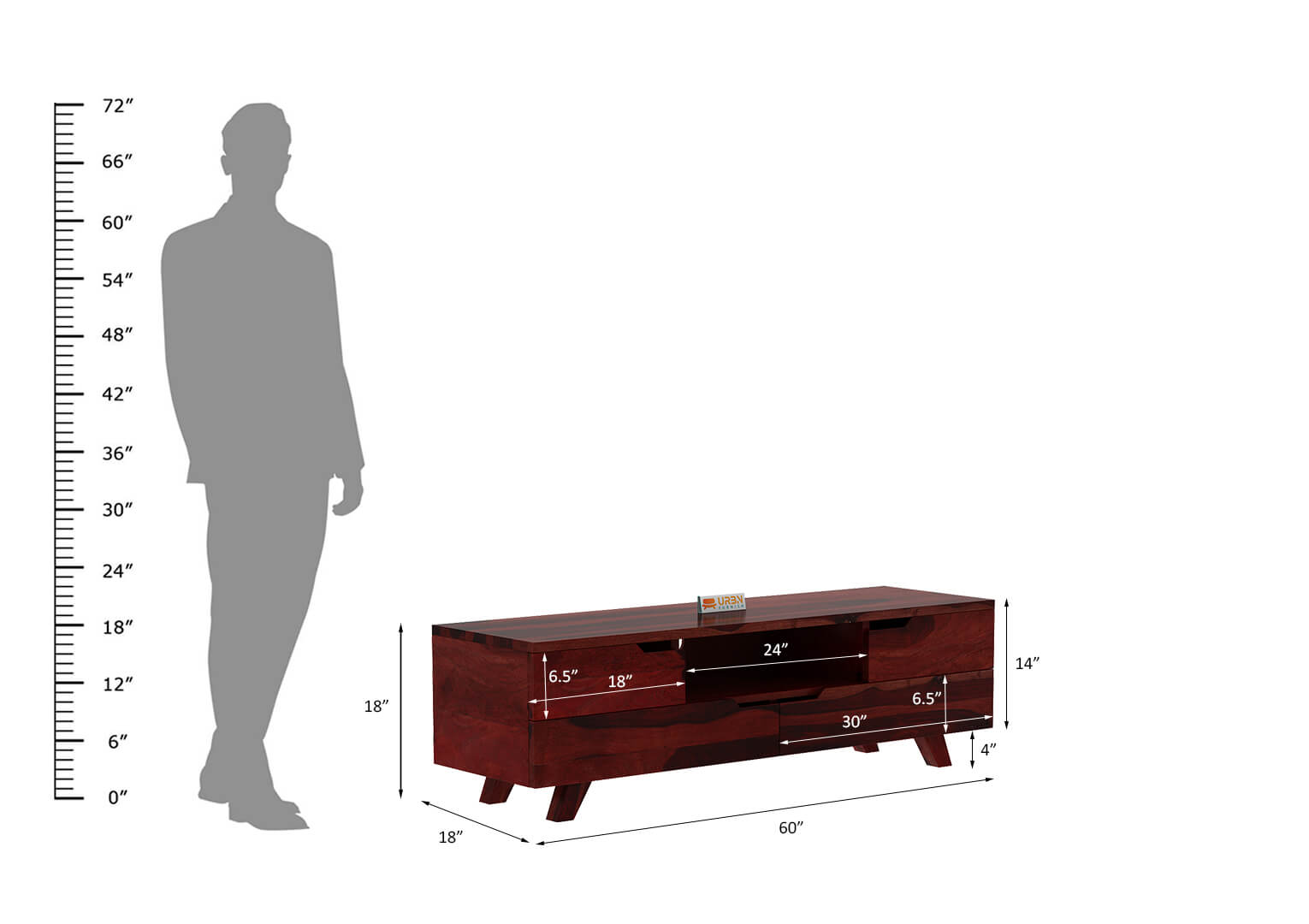 Lissome Tv Unit - Urbnfurnish