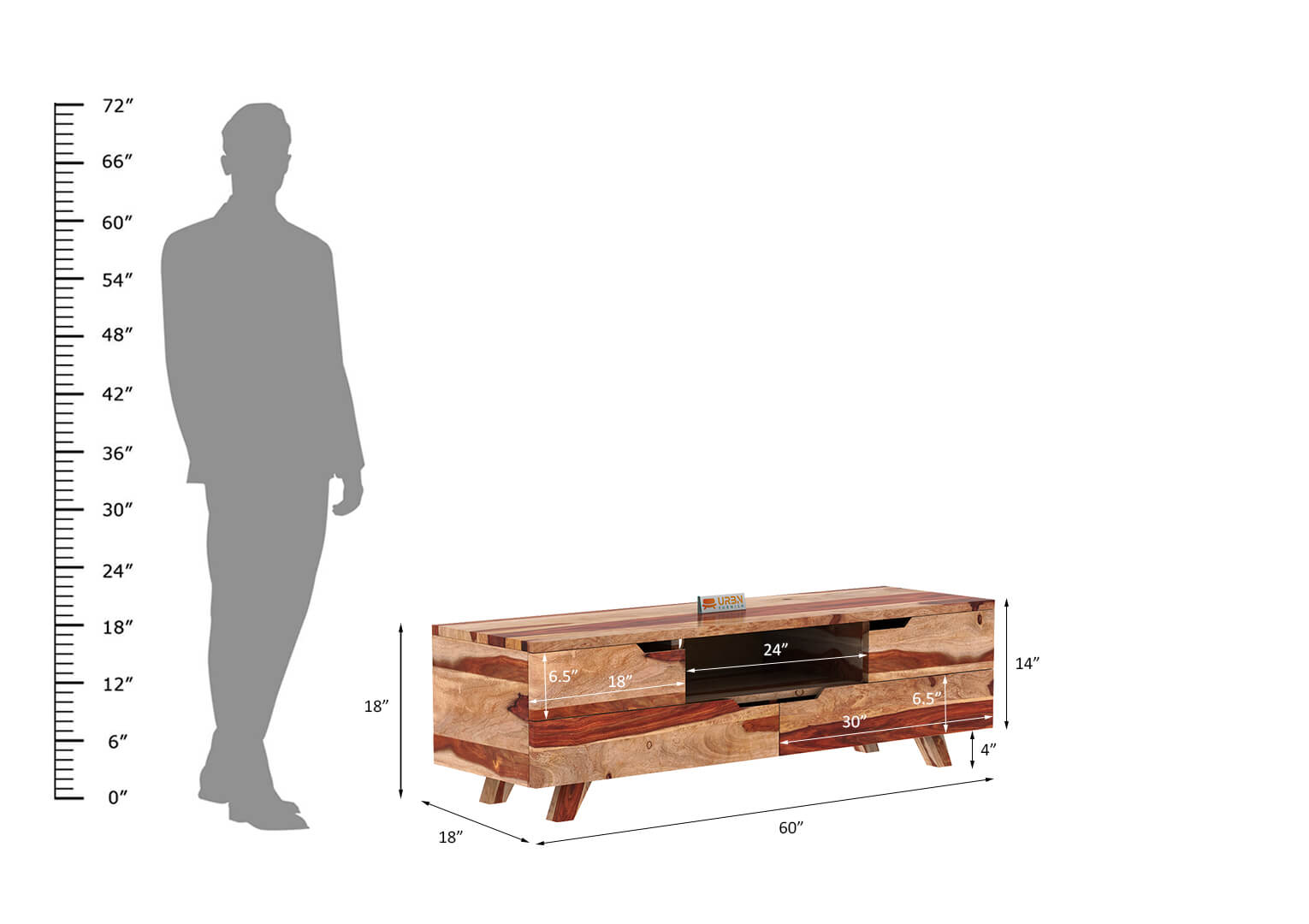 Lissome Tv Unit - Urbnfurnish