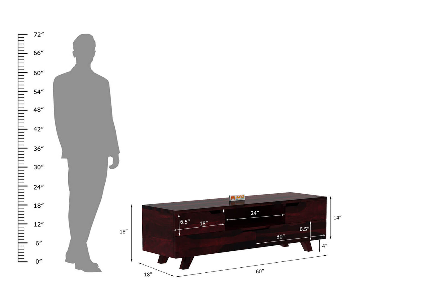 Lissome Tv Unit - Urbnfurnish