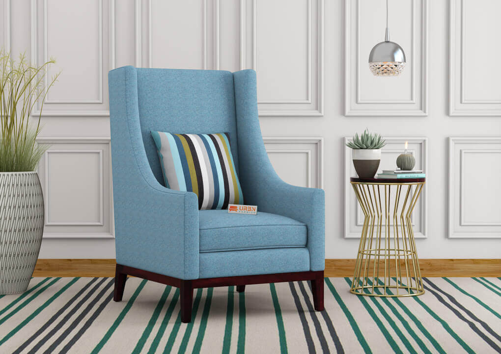 Loire Wingback Chair - Urbnfurnish