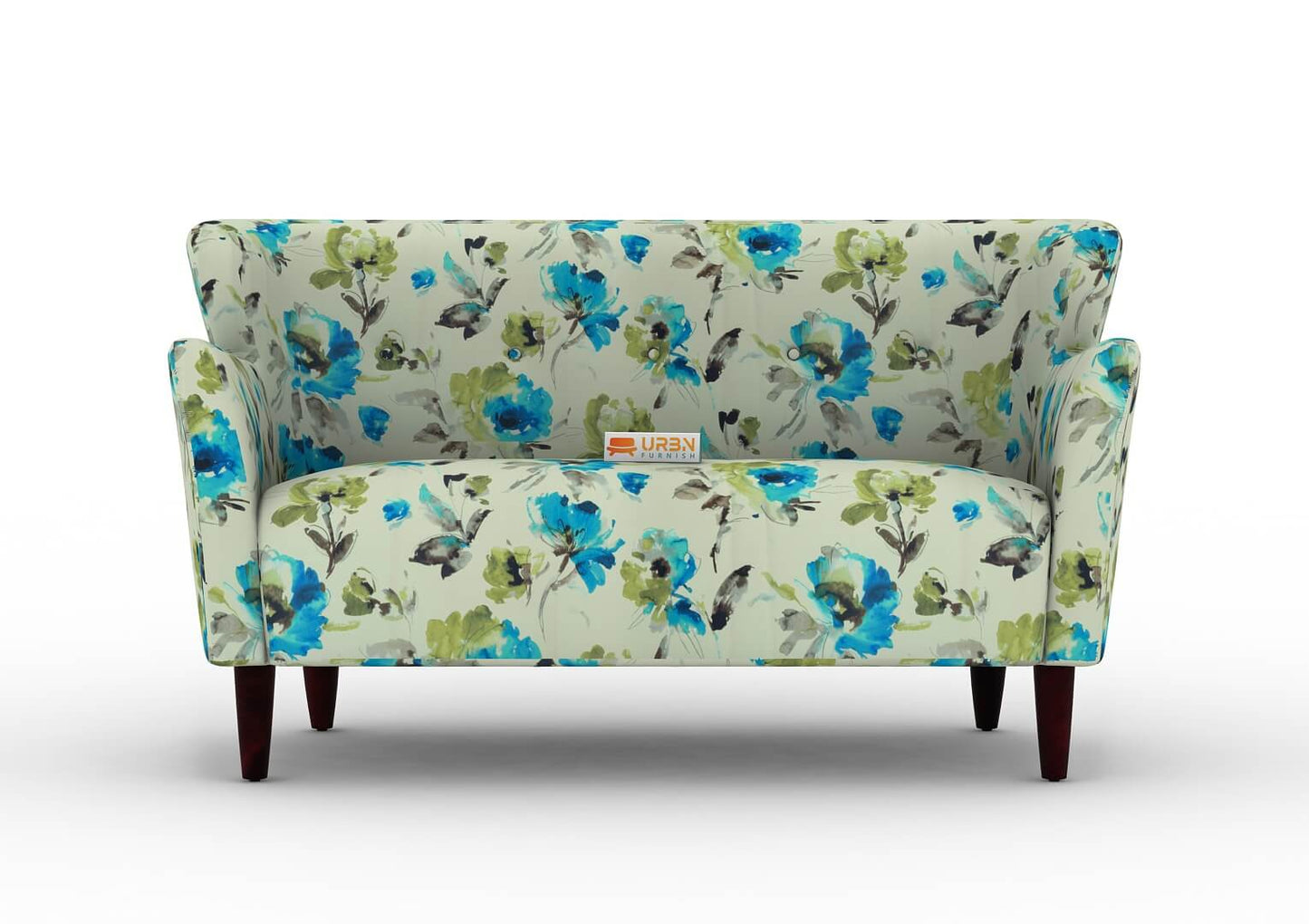 Lovebird Love Seat (Printed Fabric) - Urbnfurnish