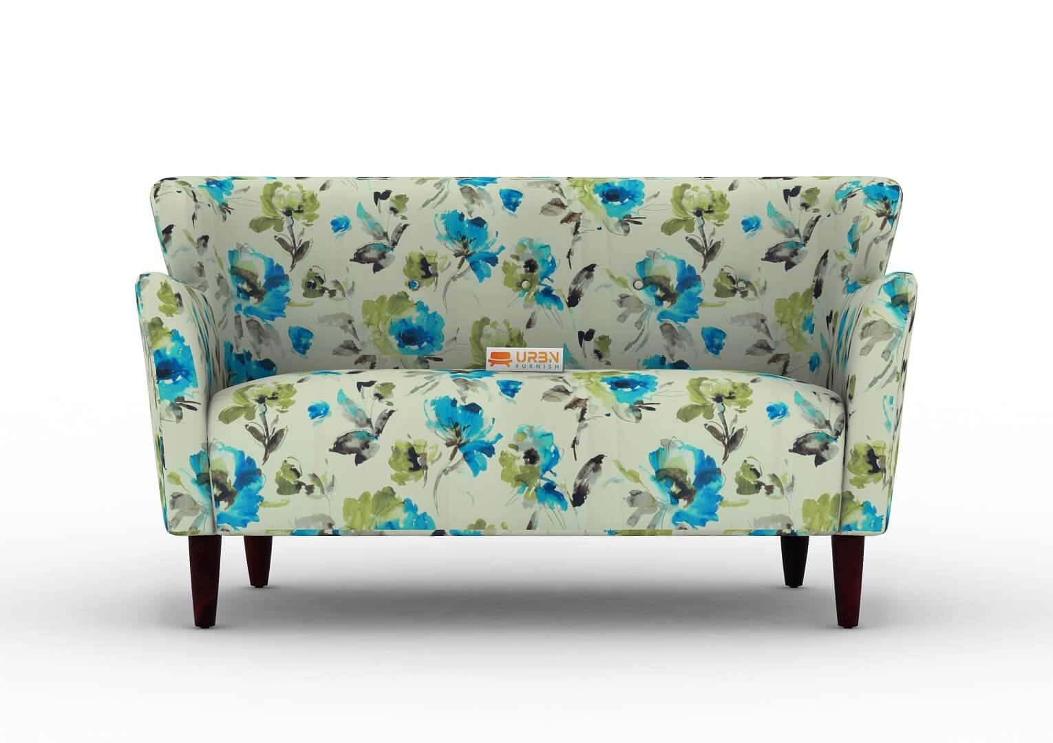 Lovebird Love Seat (Printed Fabric) - Urbnfurnish