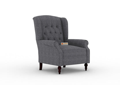 Maharaja Handtufted Back Wingback Chair - Urbnfurnish