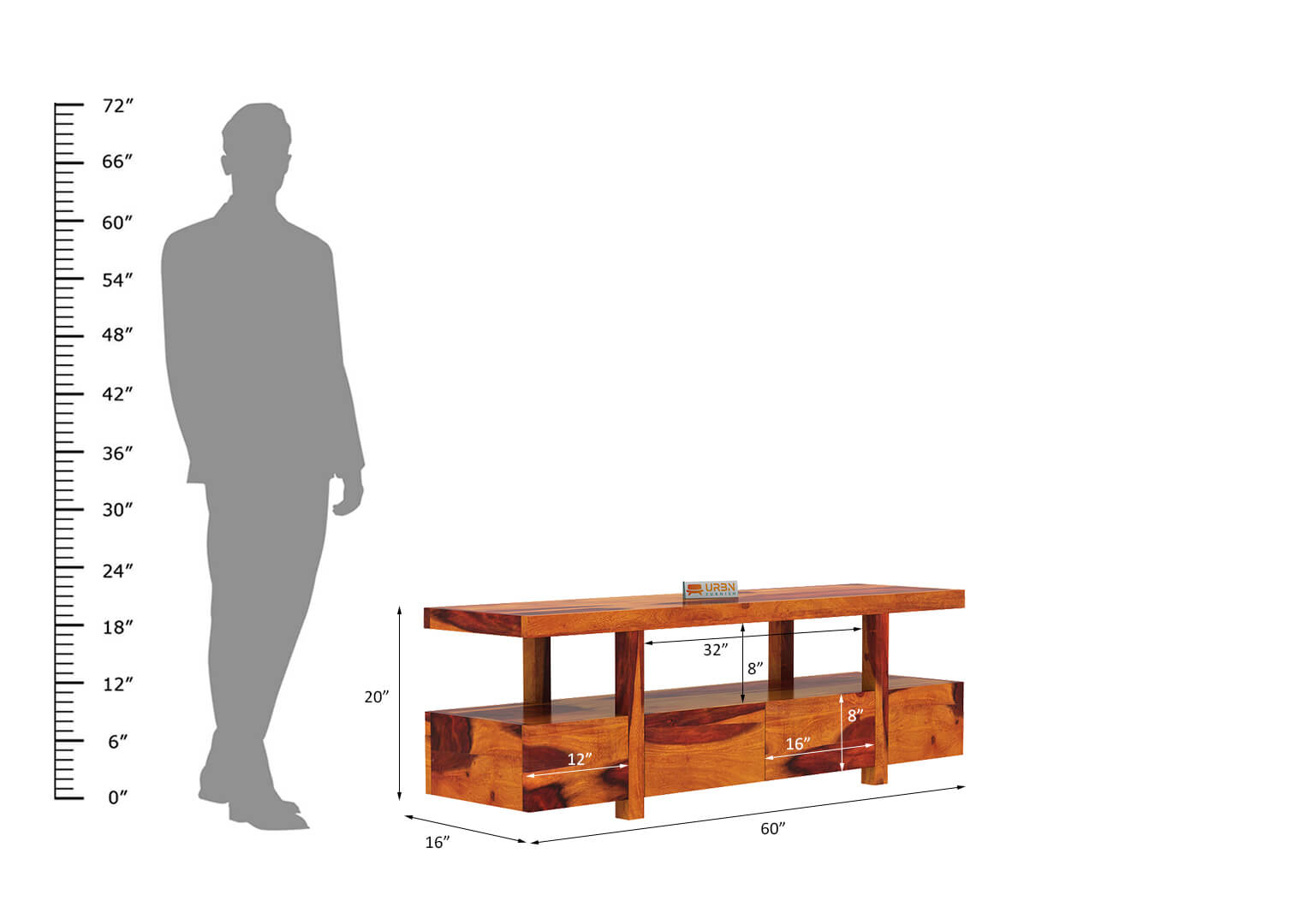 Majime Tv Unit - Urbnfurnish