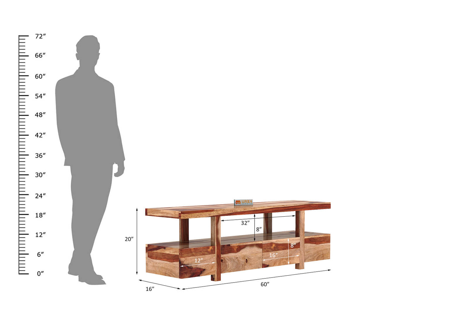 Majime Tv Unit - Urbnfurnish