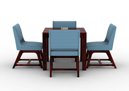 Maple-4-Seater-Dining-Set-Mahogany-Blue_2