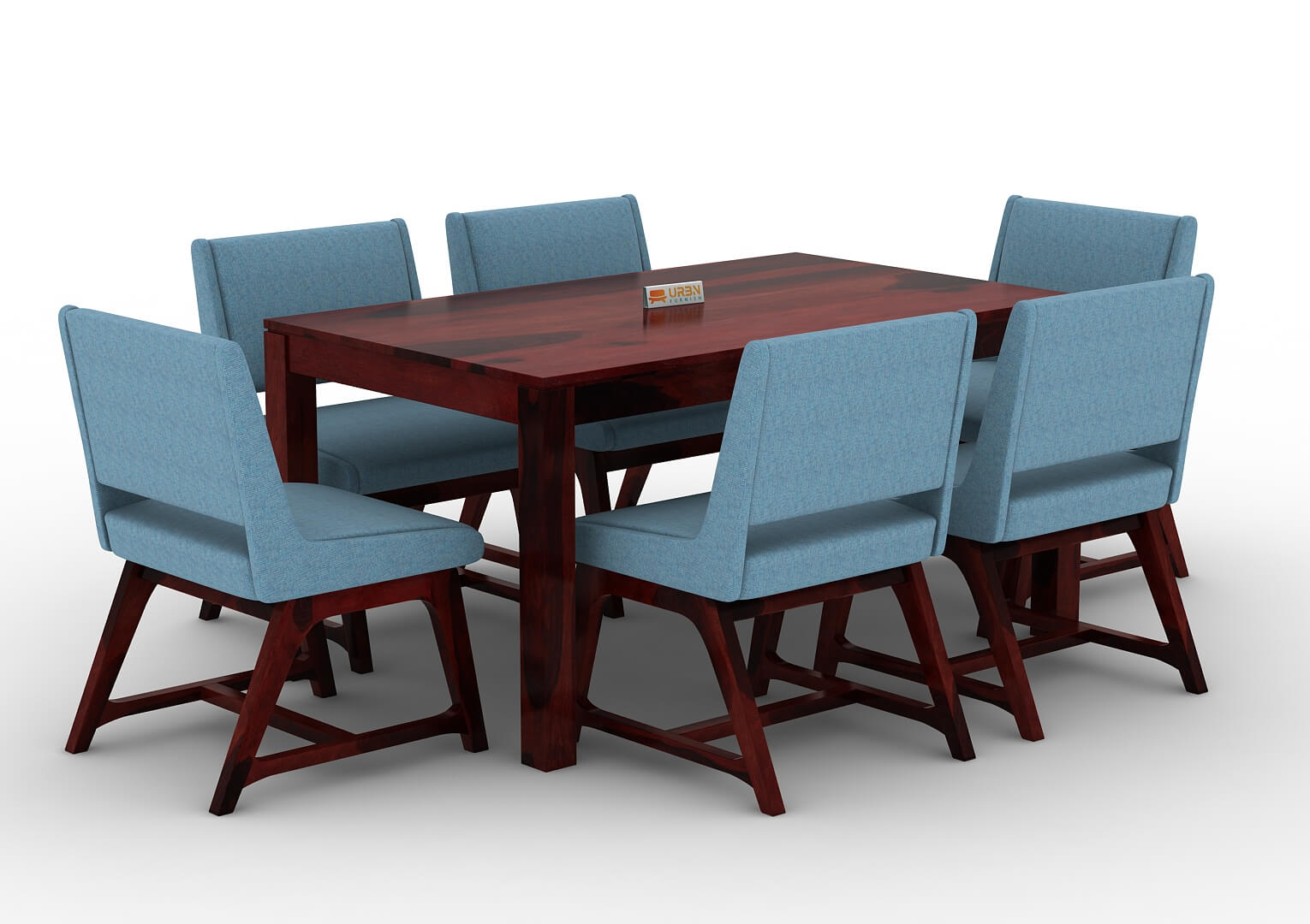 Maple-6-Seater-Dining-Set-Mahogany-Blue_3