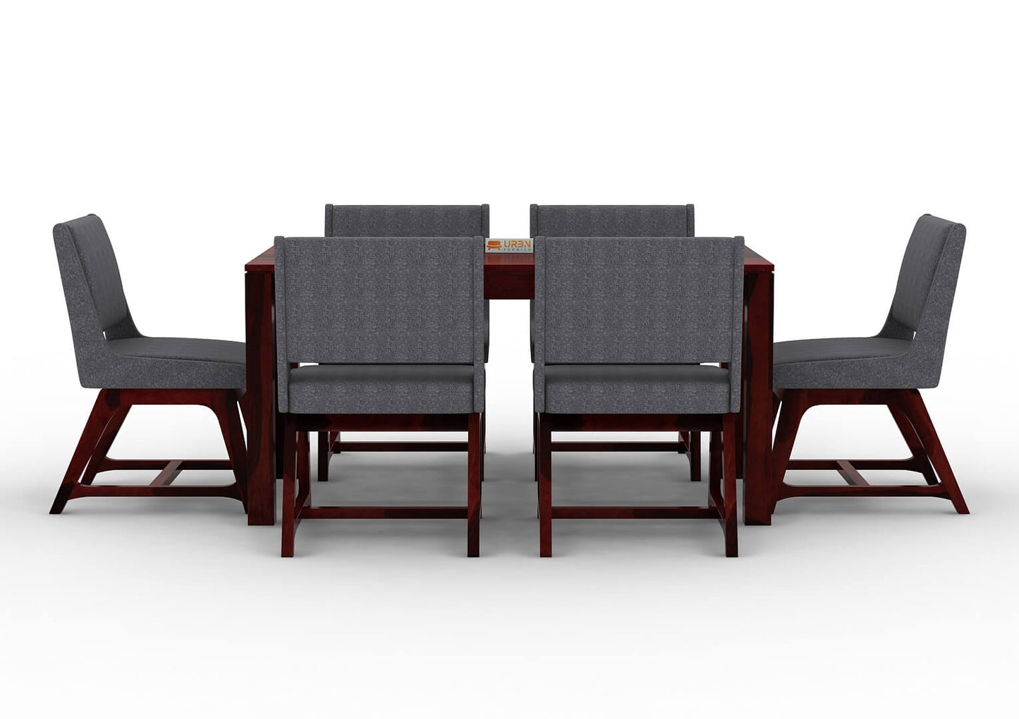 Maple-6-Seater-Dining-Set-Mahogany-Gray_2