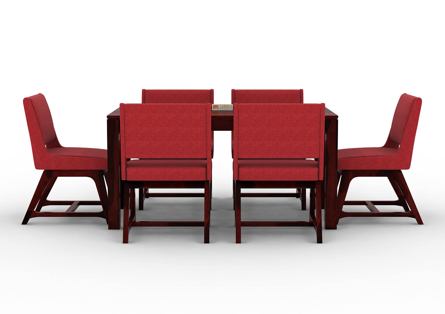 Maple-6-Seater-Dining-Set-Mahogany-Red_2