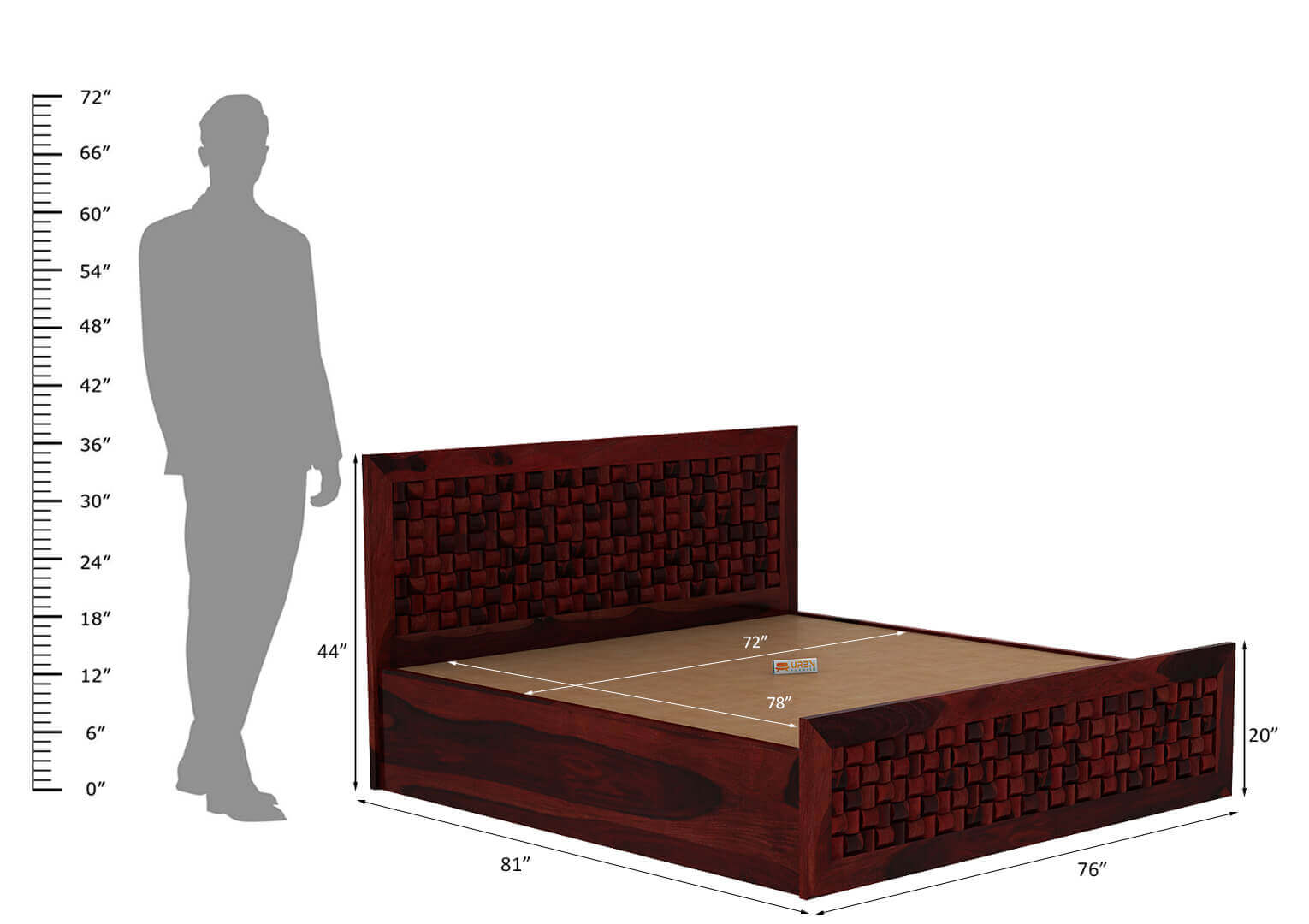 Maulan-Hydraulic-Bed-Mahogany_8_-King-Size