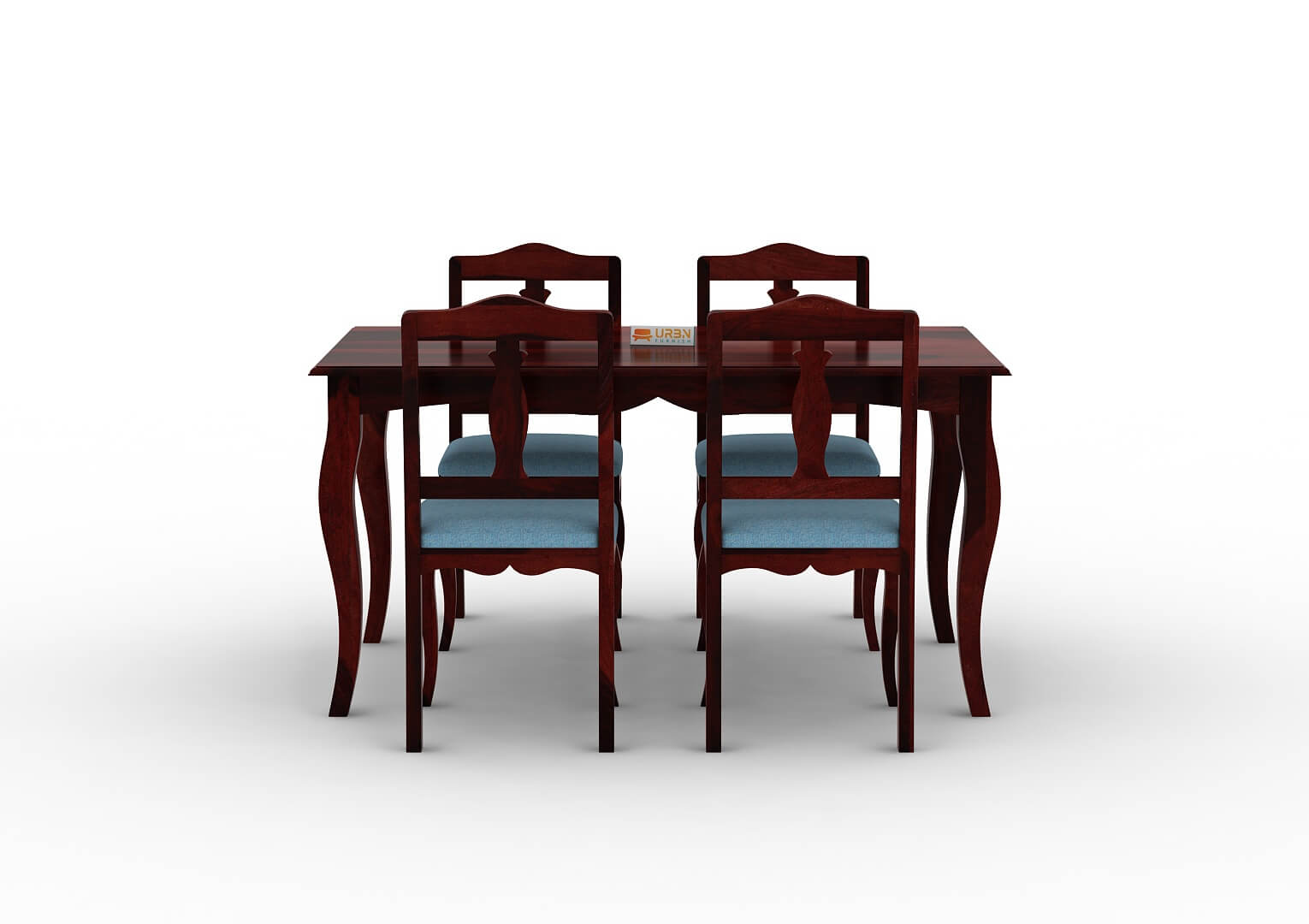Mehavi-4-Seater-Dining-Set-Cushioned-Op-1-Mahogany-Blue_2