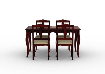Mehavi-4-Seater-Dining-Set-Cushioned-Op-1-Mahogany-Ivory_2