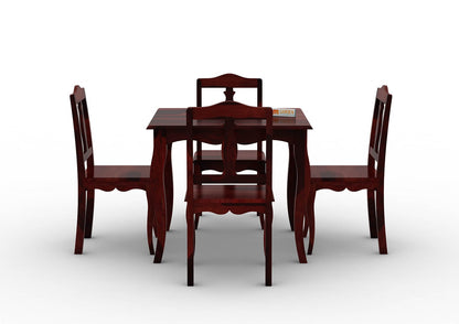 Mehavi-4-Seater-Dining-Set-Mahogany_2