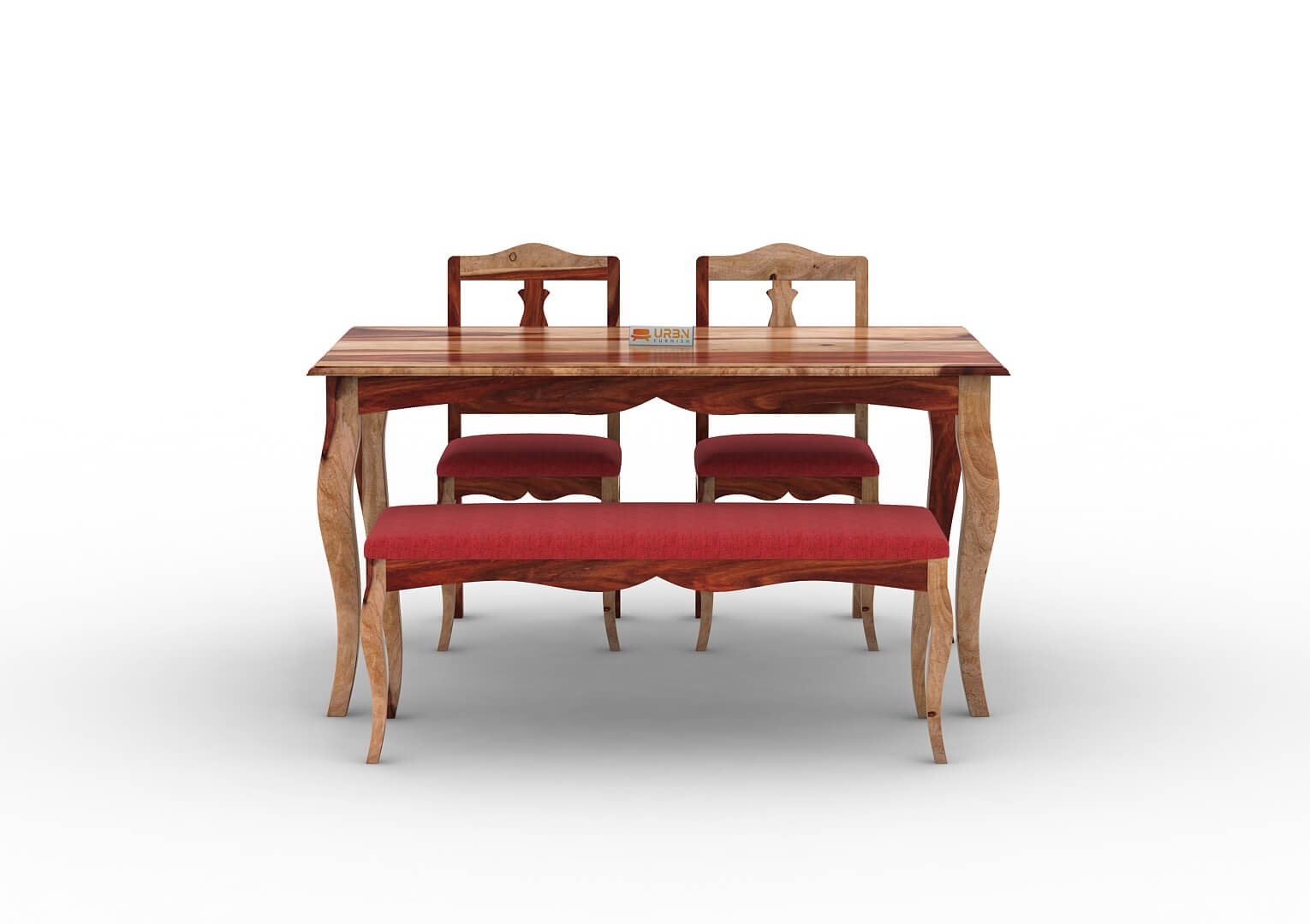 Mehavi-4-Seater-Dining-Set-With-Bench-Cushioned-Natural-Red_2