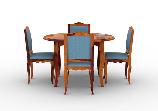 Mehavi-4-Seater-Round-Dining-Set-Honey-Blue_2