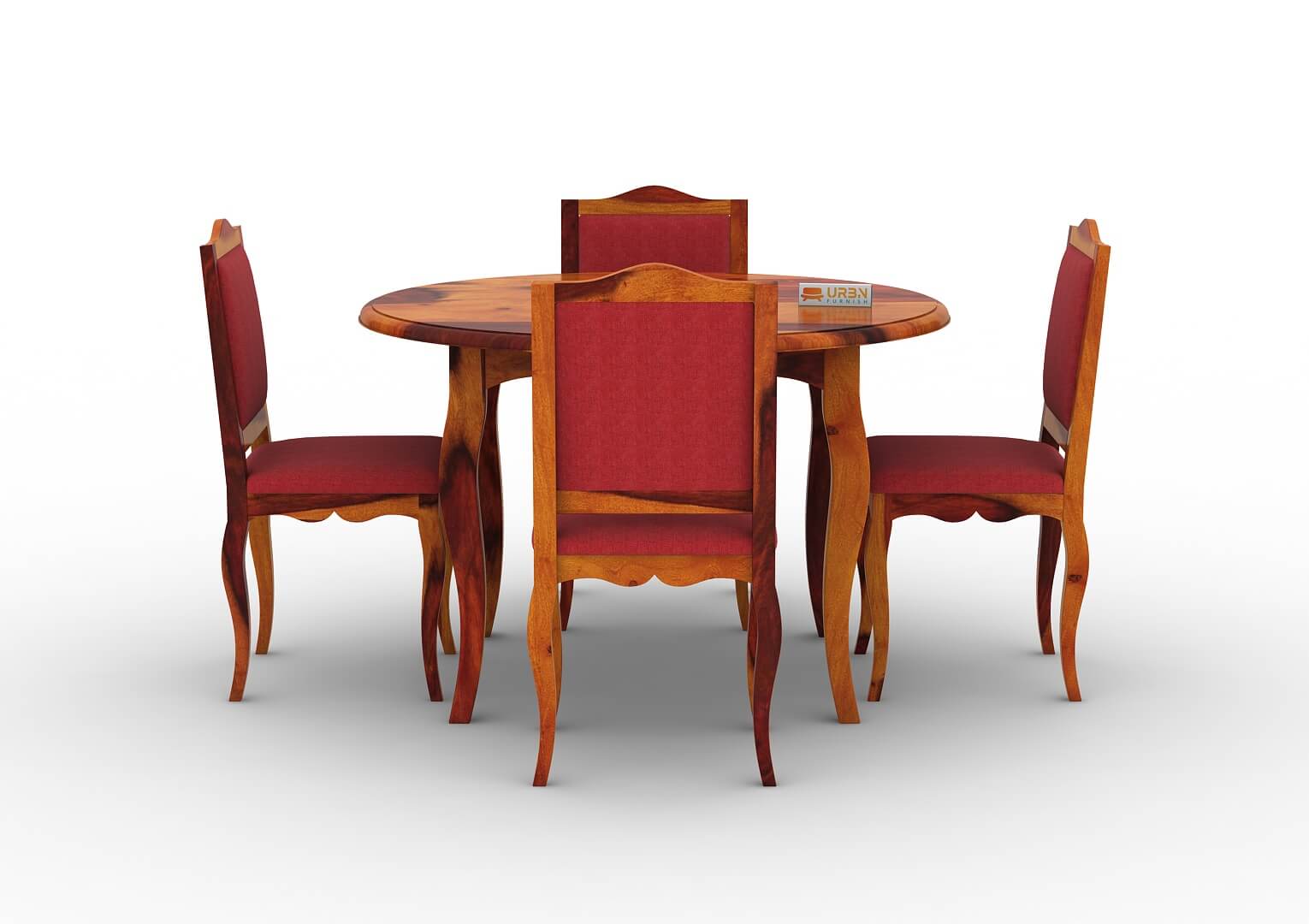 Mehavi-4-Seater-Round-Dining-Set-Honey-Red_2