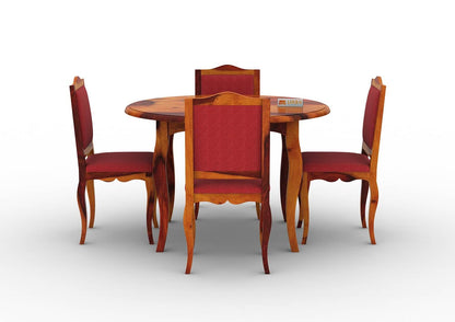 Mehavi-4-Seater-Round-Dining-Set-Honey-Red_2