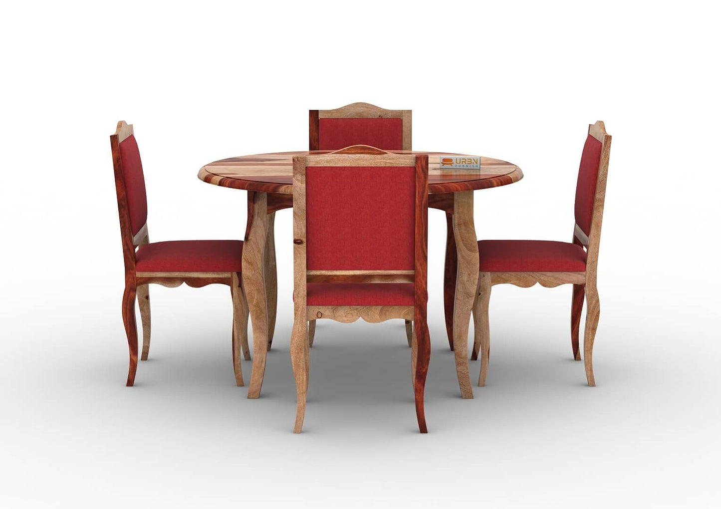 Mehavi-4-Seater-Round-Dining-Set-Natural-Red_2