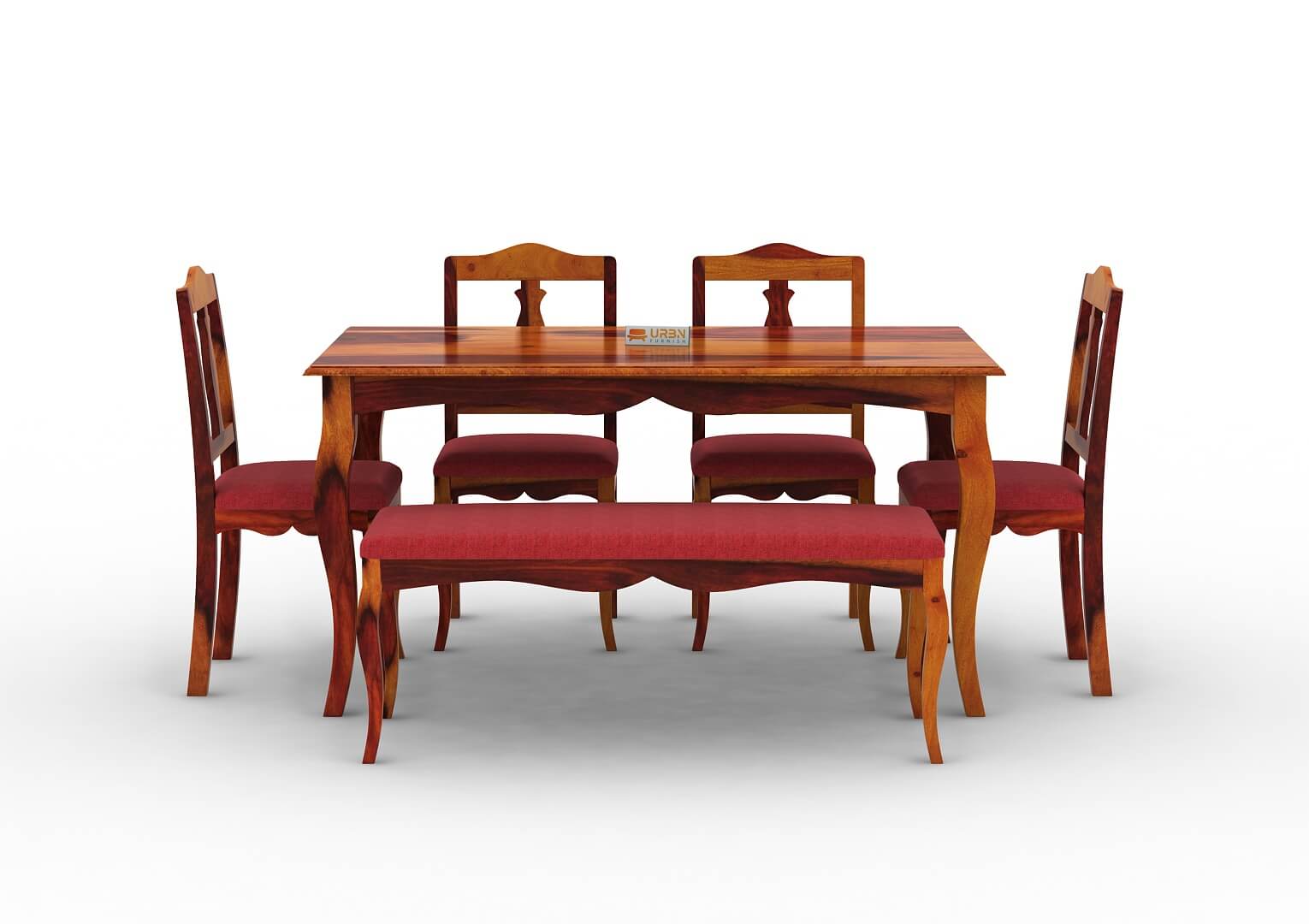 Mehavi-6-Seater-Dining-Set-With-Bench-Cushioned-Honey-Red_2