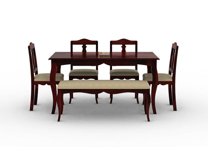 Mehavi-6-Seater-Dining-Set-With-Bench-Cushioned-Mahogany-Ivory_2