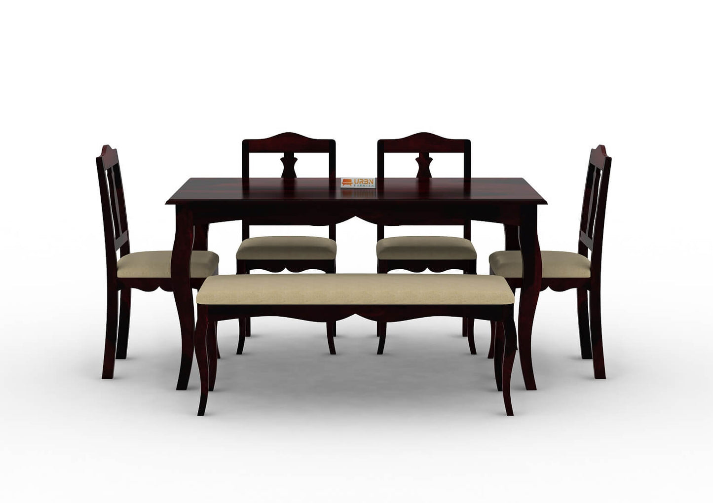 Mehavi-6-Seater-Dining-Set-With-Bench-Cushioned-Walnut-Ivory_2