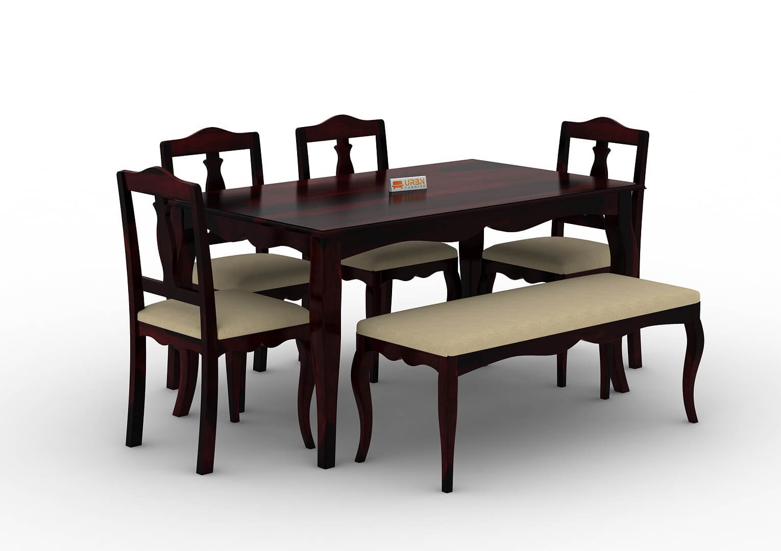 Mehavi-6-Seater-Dining-Set-With-Bench-Cushioned-Walnut-Ivory_3