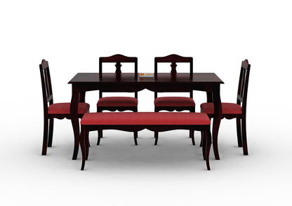 Mehavi-6-Seater-Dining-Set-With-Bench-Cushioned-Walnut-Red_2