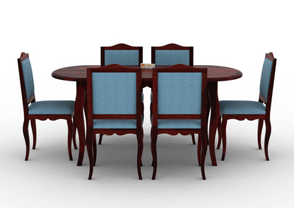 Mehavi-6-Seater-Oval-Dining-Set-Mahogany-Blue_2