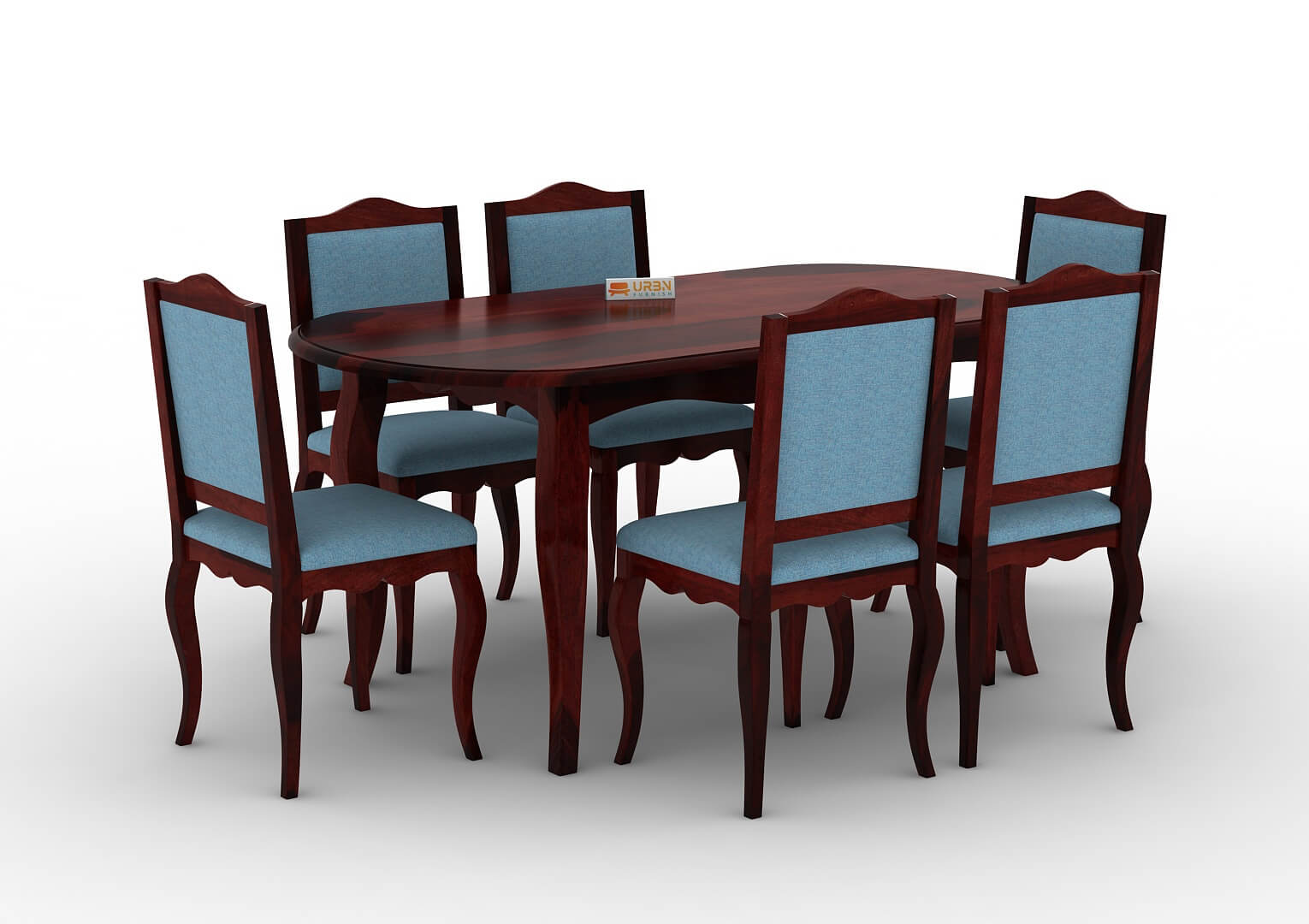 Mehavi-6-Seater-Oval-Dining-Set-Mahogany-Blue_3